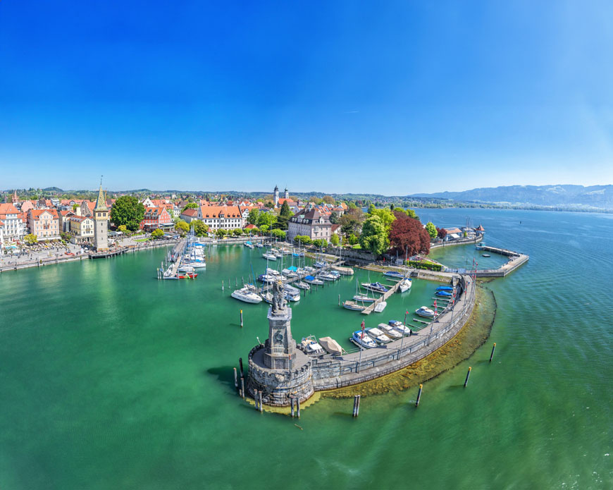 Port sur le lac de Constance © Shutterstock 